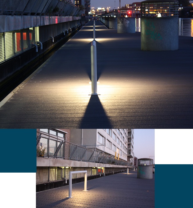 Zaanstad-steiger-hekwerk_rxlight_vandaalbestendige_verlichting