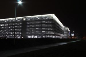 Schiphol parkeergarage P3. Schiphol parkeergarage P3.