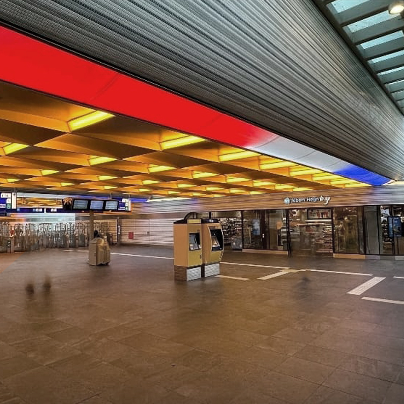 Vandaalbestendige verlichting van RXLight bij NS-station in Zwolle Vandaalbestendige verlichting van RXLight bij NS-station in Zwolle