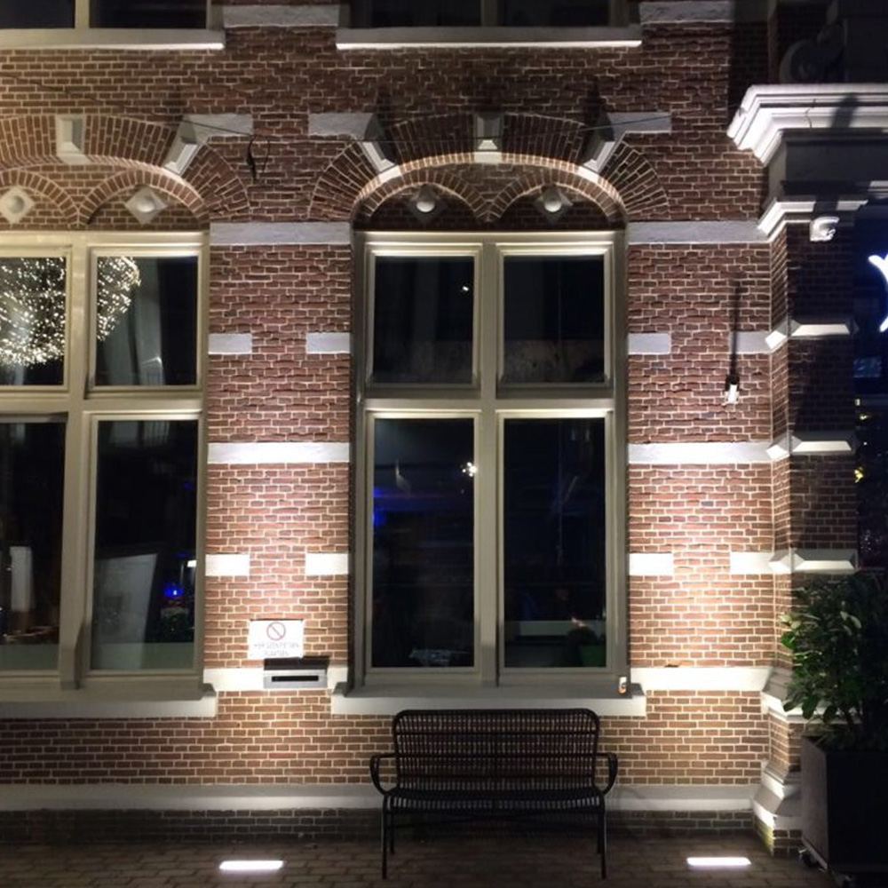 Vandaalbestendige verlichting van RXLight van Nutsgebouw in Alphen a/d Rijn Vandaalbestendige verlichting van RXLight van Nutsgebouw in Alphen a/d Rijn