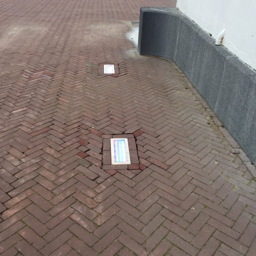 Vandaalbestendige verlichting van RXLight van vuurtoren in Noordwijk Vandaalbestendige verlichting van RXLight van vuurtoren in Noordwijk